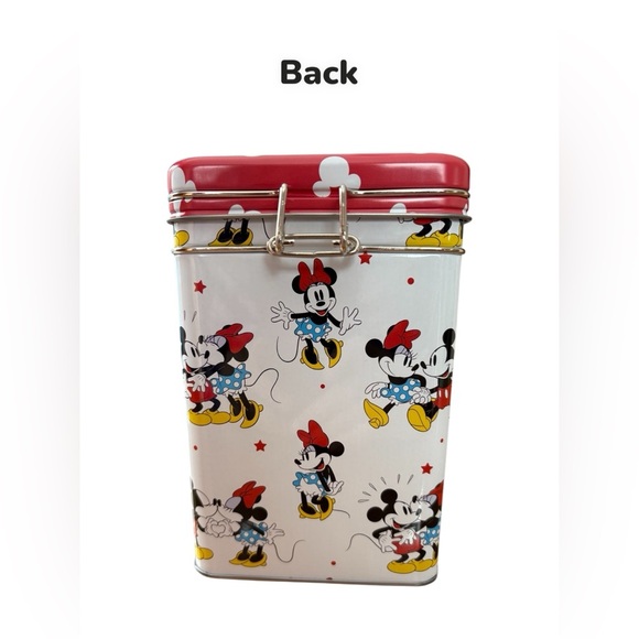Disney Mickey & Minnie Mouse Tin Storage Container - Picture 4 of 8